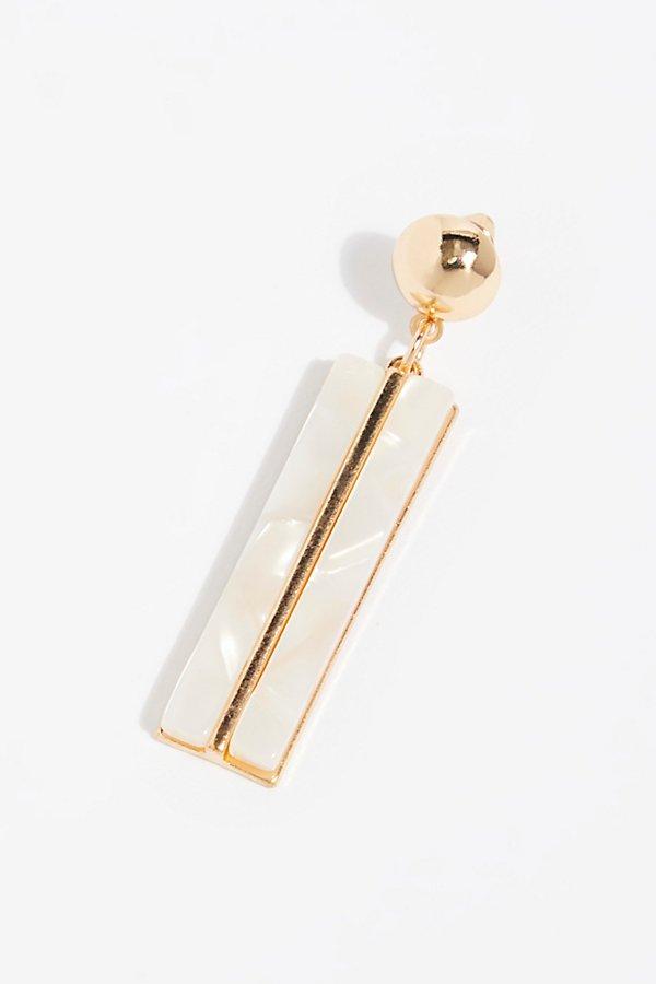 Resin Bar Single Earring By Zhuu At Free People